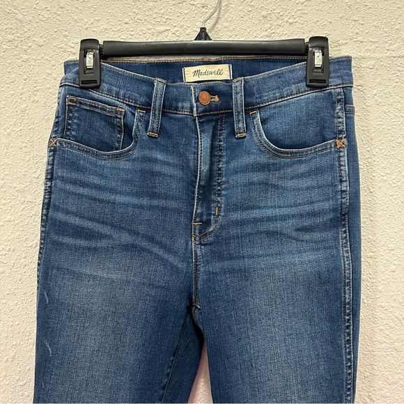 MadeWell 10" Roadtripper Skinny Raw Hem Ankle Jeans Size 26 - Picture 2 of 8